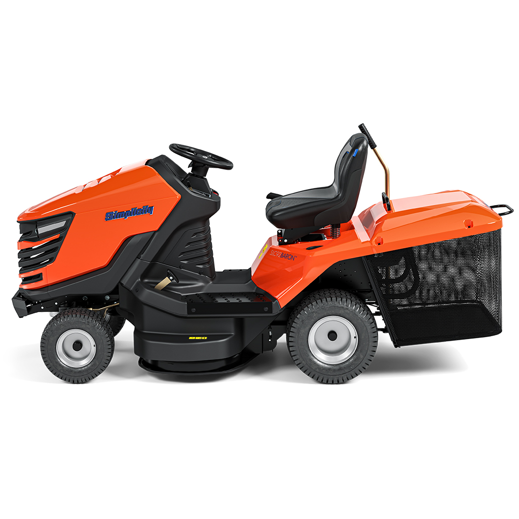 Simplicity baron ride on mower outlet